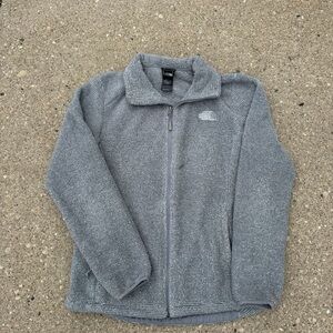 The North Face Light Gray Fleece Jacket